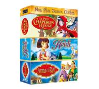 Coffret DVD Tri Pack - Heidi, Le Chaperon Rouge, Anna et le Roi - Dessin animé pour enfant