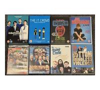 Coffret Dvd Young Ones Bottom Inbetweeners It Crowd Mighty Boosh Mock The Week Josh