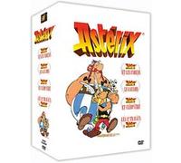 Astérix - Coffret 4 Films : Astérix Le Gaulois + Astérix Et Cléopâtre + Les 12 Travaux D'astérix + Astérix Et Les Indiens - Pack