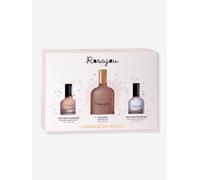 Coffret eau de toilette + 2 vernis rose TU