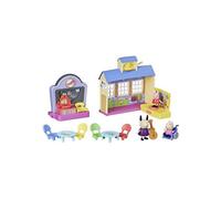 Coffret Ecole Peppa Pig - Salle de classe avec sons, 3 figurines et accessoires - Aventure scolaire - Set Jouet