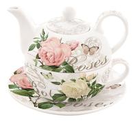 COFFRET EGOISTE EN PORCELAINE 350ML + 350ML JARDIN BOTANIQUE - EASYLIFE