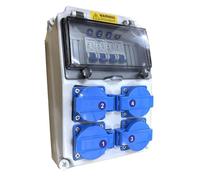 Coffret Électrique 16A Tableau Électrique Mural IP44 Étanche 230V