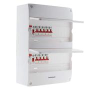 Thomson - Coffret électrique 2 rangées 26 modules - idéal T3 Blanc G