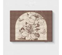 Coffret Électrique Compteurs, Couverture Boîte De Distribution, Masquer Peintures Décoration, Compteur D'électricité Vertical Amovible Art(Brown,40 * 30cm/15.7 * 11.8in)