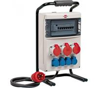 Coffret electrique de chantier 32/16A H07RN-F5G4 2m BSV 4 IP44 Brennenstuhl