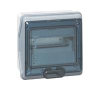 Coffret électrique de garage non équipé d'extérieur Legrand Plexo, résistant aux intempéries, 8 modules, IP65