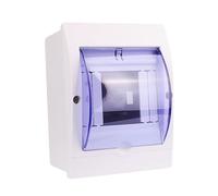 Coffret Electrique en Plastique, Boîte de Distribution Électrique pour Disjoncteur, Fixation Murale Intérieure avec Couvercle Transparent en Plastiquelectrique(Small)