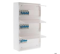 Zenitech Coffret électrique équipé 39 modules – 11 disjoncteurs