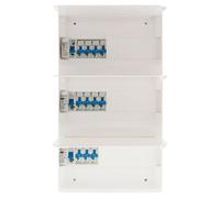 Zenitech Coffret électrique équipé 39 modules – 11 disjoncteurs