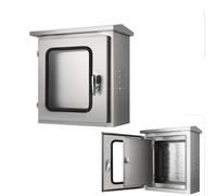coffret electrique etanche Boîte De Distribution 20x20x12cm 60x60x20cm, Boîtier Électrique À Double Porte Avec Fenêtre Transparente, Boîtier De Protection(C-H 45 CM L 45 CM W 20 CM)