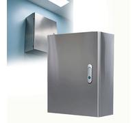 coffret electrique etanche Boîte De Distribution De Contrôleur Pompe H 40 XW 25 XL 30 H 60 XW 20 XL 60 CM, Boîtier De Boîte De Commande En Acier Inoxydable(H 60 CM W 20 CM L 60 CM)