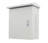 Coffret Electrique Etanche Exterieur, Boitier Electrique Mural en Métal avec Plaque de Montage et Charnières Verrouillables(40x50x25cm/16x20x10in)