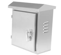 Coffret Electrique Etanche Extérieur en Acier Inoxydable, Cache Compteur Electrique Mural, Convient aux Applications Intérieures et Extérieures (300x250x150 mm)