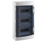 Coffret électrique étanche Pour L'extérieur Ip65 - 3 Rangées De 12 Modules - Hxlxp 586x310x148mm Ide Ecology