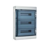 Coffret électrique étanche Pour L'extérieur Ip65 - 3 Rangées De 18 Modules - Hxlxp 586x418x148mm Ide Ecology
