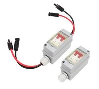 Coffret Electrique Etanche,Tableau Electrique Disjoncteur domestique MCB 2P 500V 32A Déconnectable avec boîtier de distribution étanche IP65(Without wires)
