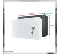 Coffret Électrique Métal Mural avec Serrure, Boîtier métallique E-MB-TPR