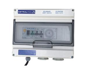 Coffret électrique piscine hors-sol - 2 prises