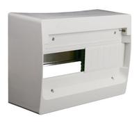 Coffret électrique ZENITECH nu à équiper 1 rangée 13 modules blanc