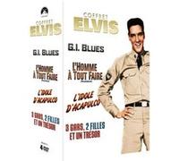 Paramount Coffret Elvis : G.I. Blues + L'homme À Tout Faire + L'idole D'acapulco + 3 Gars, 2 Filles Et Un Trésor - Pack