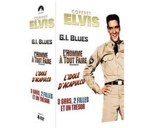 Coffret Elvis Numéro 1, 4 Films DVD E