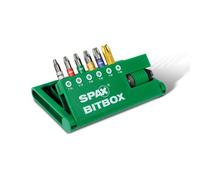 Spax International Porte-embouts T-STAR Plus 6 embouts 25 mm