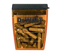 Coffret embouts de vissage PZ2 25 mm DEWALT, 25 pièces - DT71521-QZ