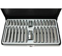 Coffret embouts hexagonal/Allen Acier S2 3/8 Pouce