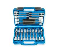 Coffret Embouts Torx Étoile 1/2" Longs & Courts Outils Mécanique Pro 32Pcs