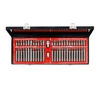 coffret embouts torx males,torx perces, xzn, hexagonaux 54 pieces -