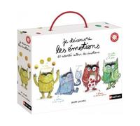 cavernedesjouets Coffret Emotions 10 activites Enfant 3-7 Ans - pour decouvrir, nommer, apprivoiser - Education Positive - Set Jeu educatif et Carte