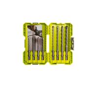 RYOBI - Coffret empilable 8 forets SDS+ 110 et 160 mm diam. 5/5,5/6 / 7/8 / 10/12 mm - RAK08SDS2