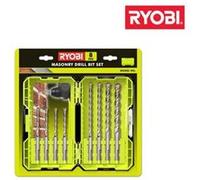 RYOBI - Coffret 8 Forets Béton SDS+ - RAK08SDS2 - Perçage Maçonnerie, Pierre, Brique, Compatibles Perforateurs Toutes Marques