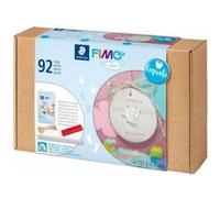 Staedtler Pâte à modeler FIMOair 81 Set 03 – souvenir empreintes mains bébé – lot 92 pièces