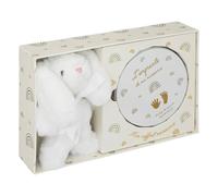 Coffret empreinte et peluche beige TU
