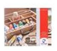 Van Gogh Coffret Acrylique Basic en bois – 10 tubes, pinceaux, médiums, palette