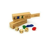 Jeu du 421 : Coffret en bois Multicolore JeuJura Multicolore Taille unique