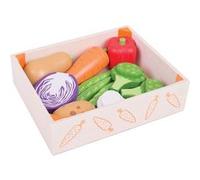 Coffret en Bois avec Légumes