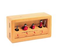 Coffret en bois de 4 fraises défonceuses 02255 - FREUD - F03FR02255