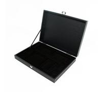 Coffret en bois noir pour ménagère 18 ou 24 pièces