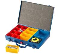Coffret en métal - Allit - EuroPlus - 34/14 x 45 cm - Outils et accessoires - Bleu