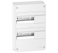 Coffret en saillie RESI9 blanc 2 rangées de 13 modules 90 A SCHNEIDER ELECTRIC R9H13402