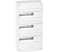 Coffret en saillie RESI9 blanc 3 rangées de 13 modules 90A - SCHNEIDER ELECTRIC - R9H13403 Noir G
