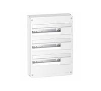 Coffret en saillie RESI9 blanc 3 rangées de 18 modules - - R9H18403