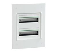 Coffret encastré PrismaSeT XS Schneider Electric - 2 rangées - 13 modules - Sans porte