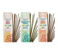 Coffret Encens Traditionnels Indien - 3 x 20 bâtonnets