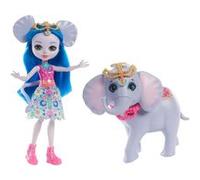 Coffret Enchantimals Balade Zoo Eléphant Ekaterina Bleu ciel G