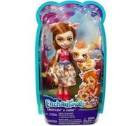 Coffret enchantimals poupee cailley cow avec la vache curdle - figurine 15cm avec animal - jouet fille - mini-poupee G