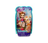 Coffret Enchantimals Poupee Cailley Cow Avec La Vache Curdle - Figurine 15cm Avec Animal - Jouet Fille - Mini-poupee